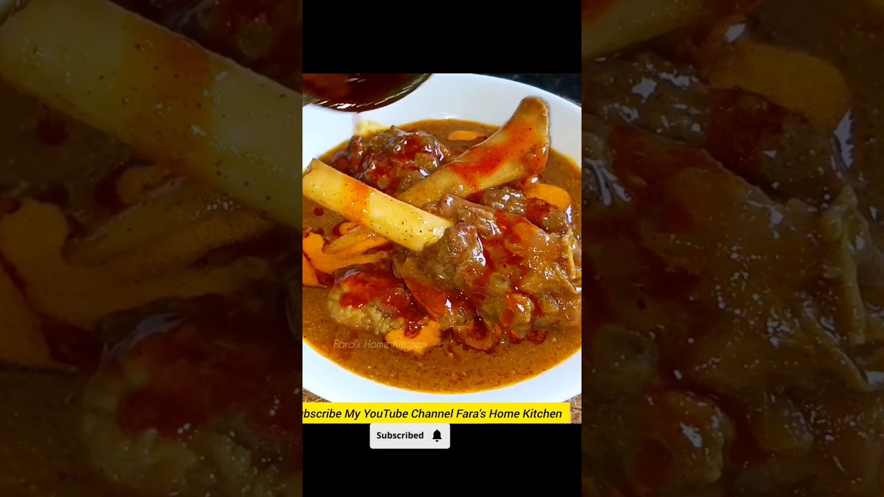 Ye hai asli Mutton Nihari | #shorts #farashomekitchen #nihari