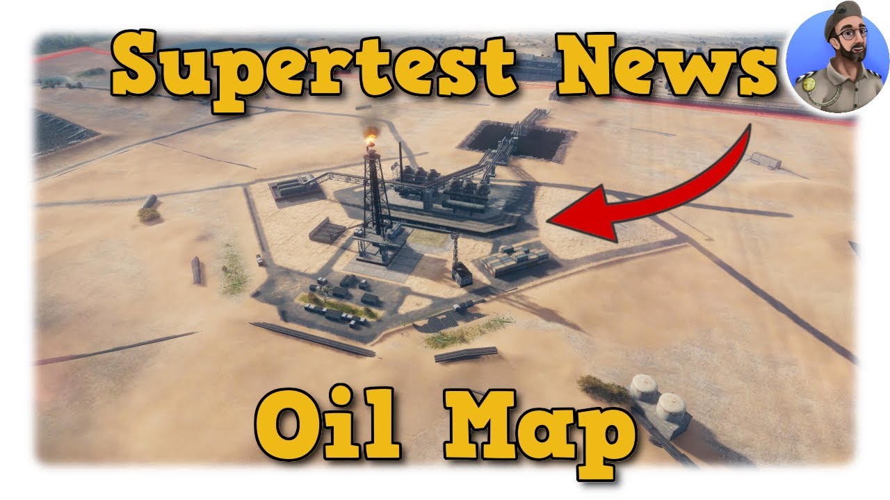 Oil Map - Supertest World of Tanks News