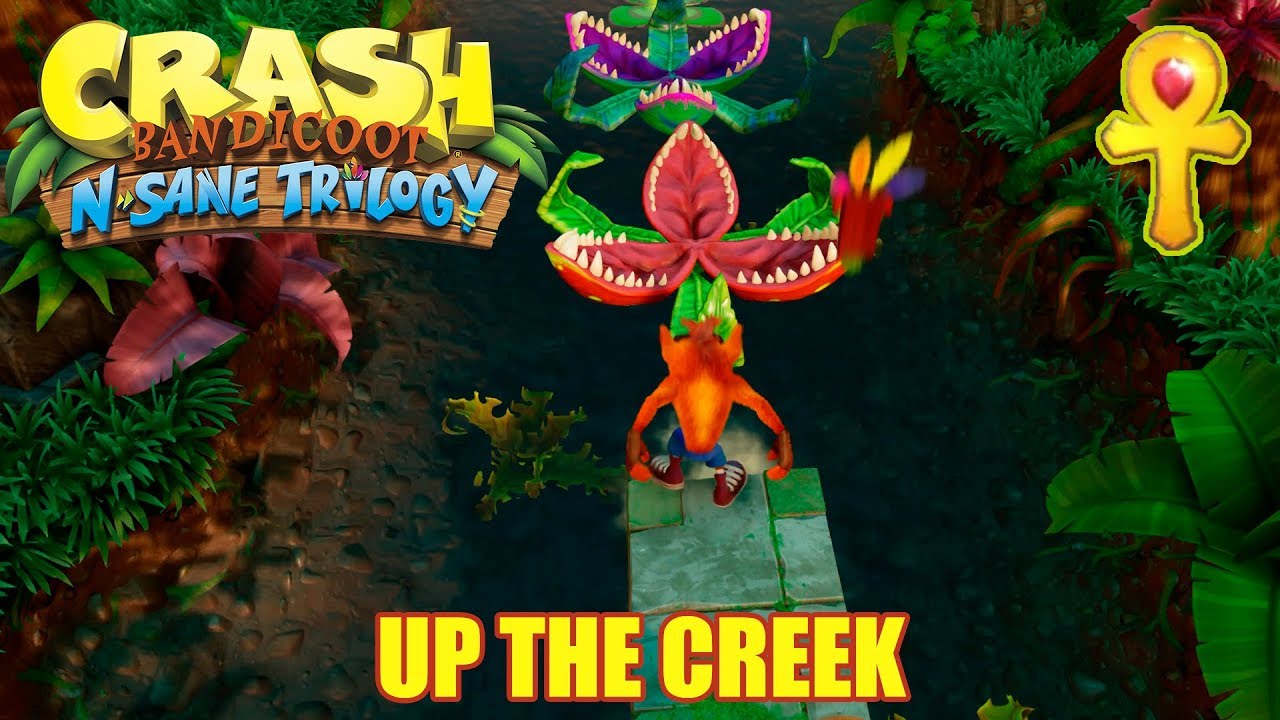 🎮Crash Bandicoot: Up The Creek (Time Trial) (Gold Relic)🎮