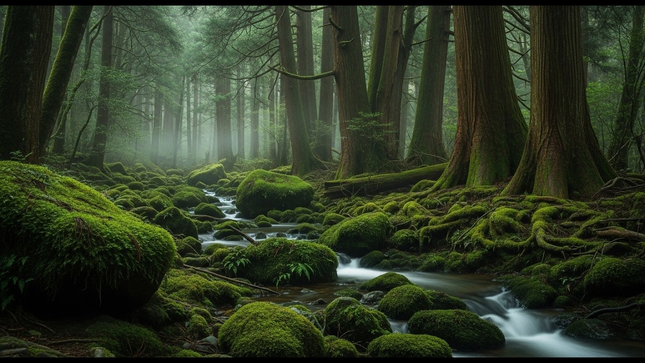 Yakushima Island, Japan &mdash; Ancient Forest Stream | 8K Nature ASMR
