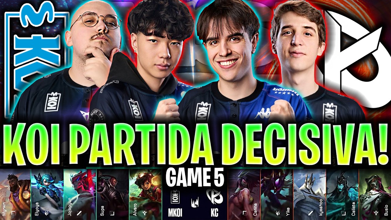 KOI JUEGA LA PARTIDA DECISIVA PARA IR A LA FINAL!😱 - KOI vs KC Game 5 LEC VERSUS PLAYOFFS 2026 IBAI