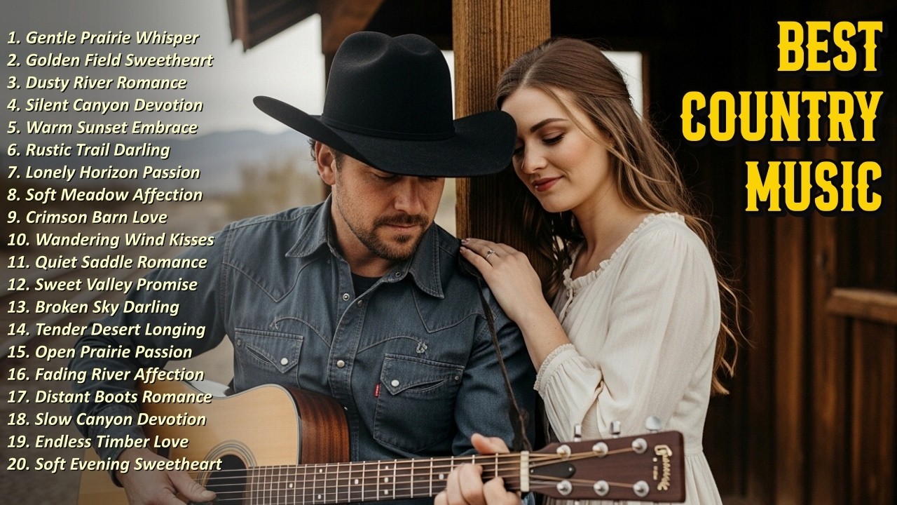 Classic Country Songs of Gentle Nights | Voices Singing Stories Beneath Peaceful Skies
