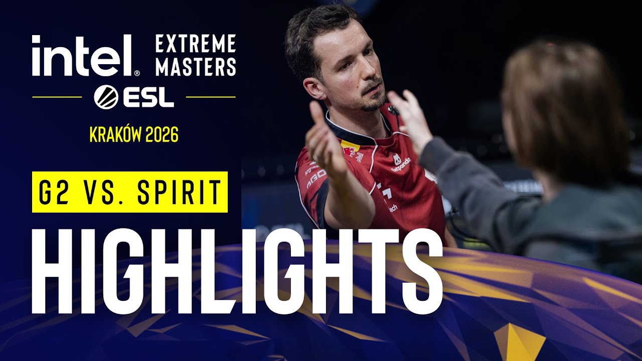 IEM Kraków 2026 | Group A: UB Final | #G2 vs. #Spirit | Highlights