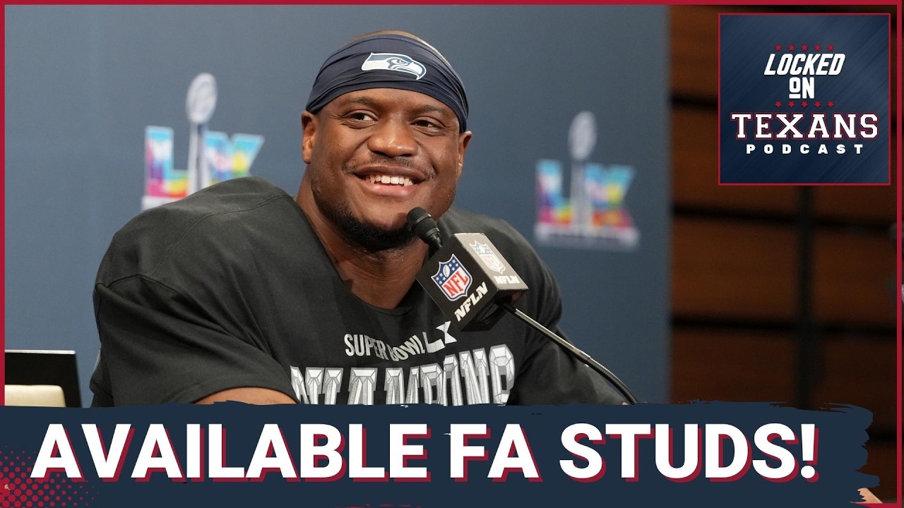 CAP CASUALTIES Could TRANSFORM Texans Offense! Kenneth Walker over Jacobs? The Draft Future Set Up!?