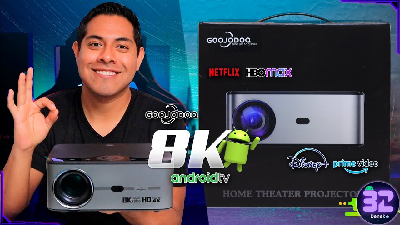 ¿Será el MEJOR? Proyector Android X1 GOOJODOQ Review en Español