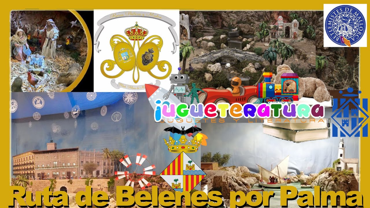 Belenes✵ Palma de Mallorca 2025 igl. Sant Antoni, Claustre Sant Antoniet, Cort y Consell de Mallorca