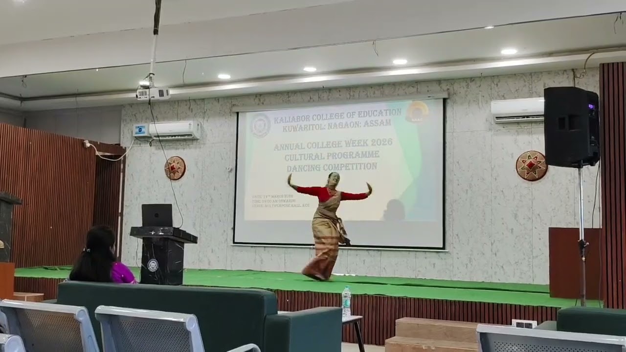 SOLO DANCE BIHU .#collegeweek2026 