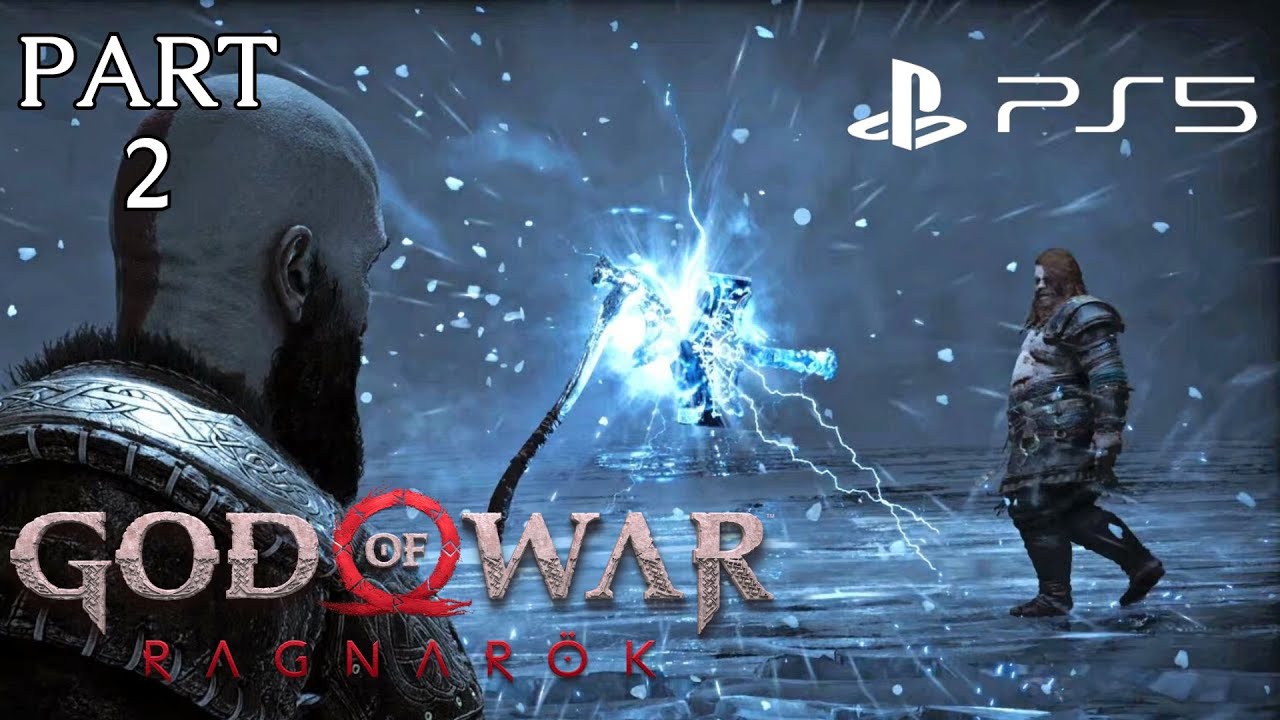 GOD OF WAR RAGNAROK THOR VS KRATOS PS5 Walkthrough Gameplay Part 2