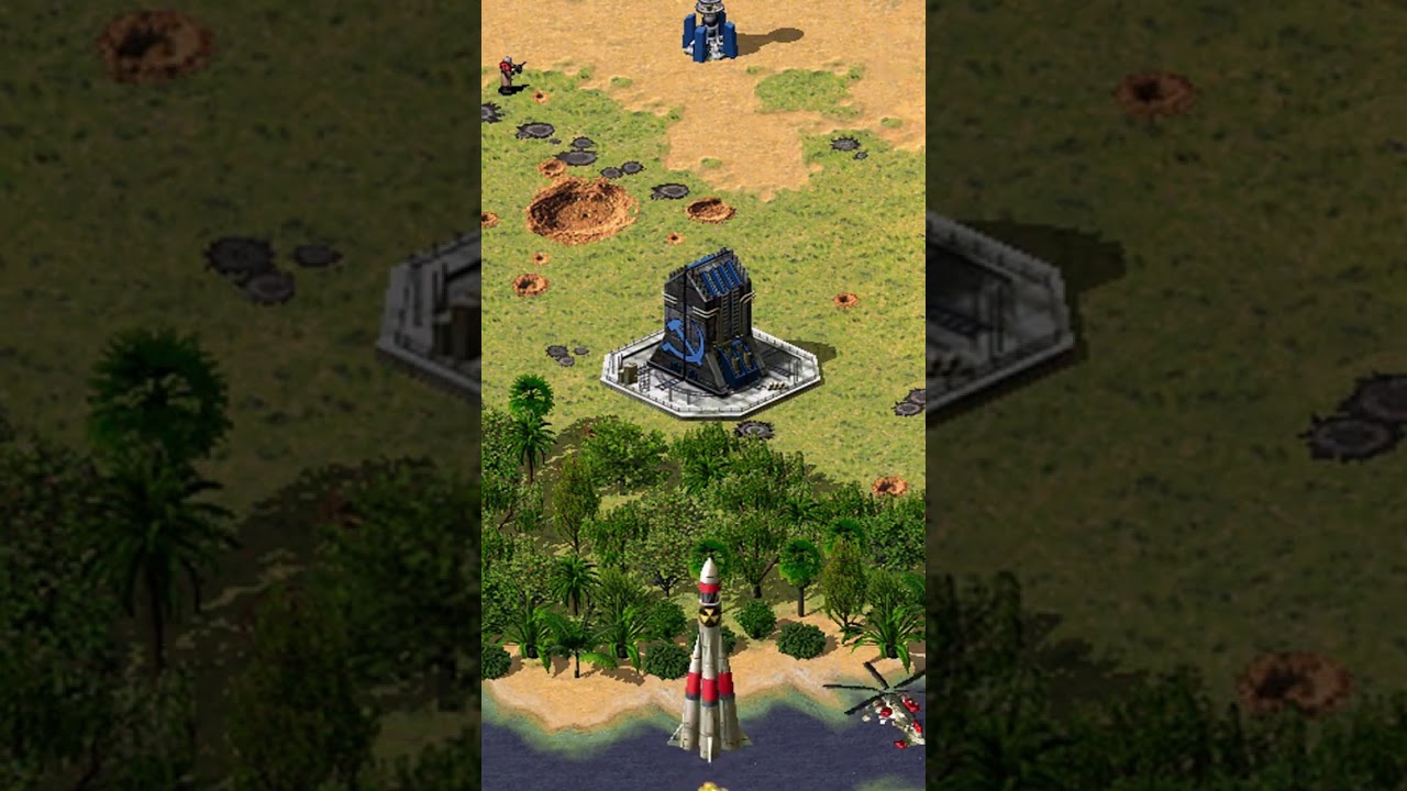 Nuclear Missile Ready! #Redalert2 #nuclearmissile #commandandconquer