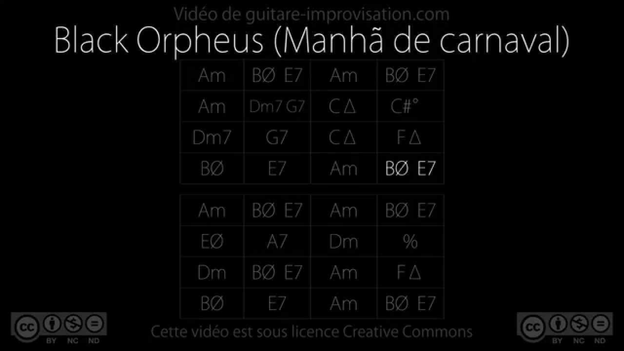 Black Orpheus (Manhã de Carnaval) : Backing Track