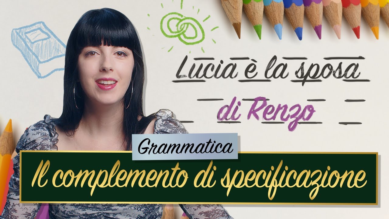 IL COMPLEMENTO DI SPECIFICAZIONE &mdash; Analisi logica || Grammatica