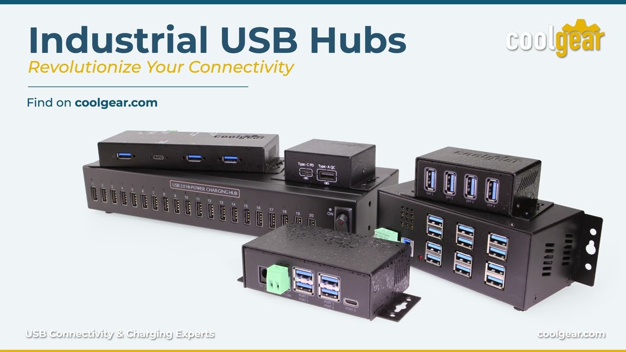 Industrial USB Hubs for Any Install | Coolgear.com