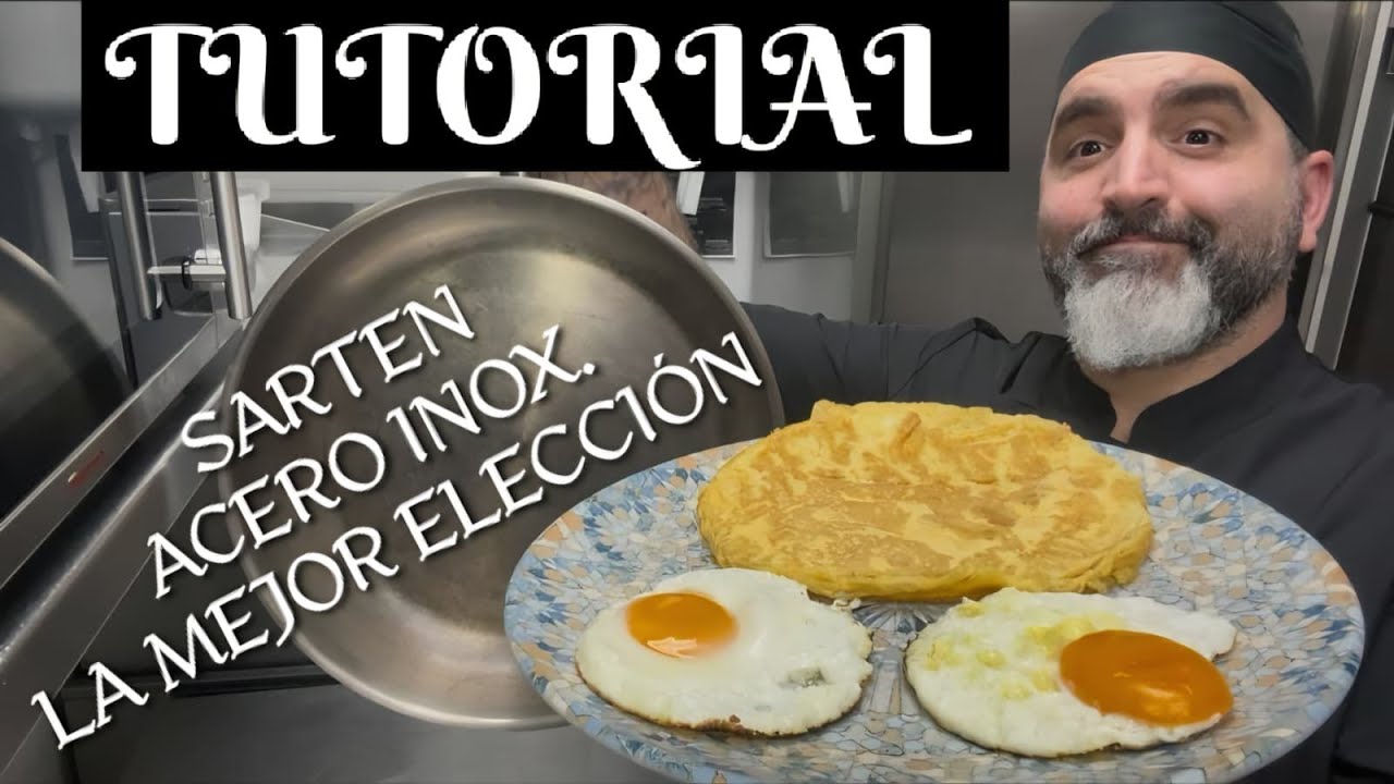 SARTENES DE ACERO INOXIDABLE, TUTORIAL DE COMO USARLAS PARA QUE NO SE PEGUEN LOS ALIMENTOS.