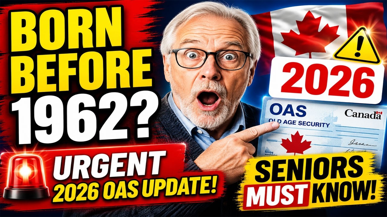 🚨 Born Before 1962? | Urgent 2026 OAS Changes Revealed | What Every Canadian Senior Must Know
