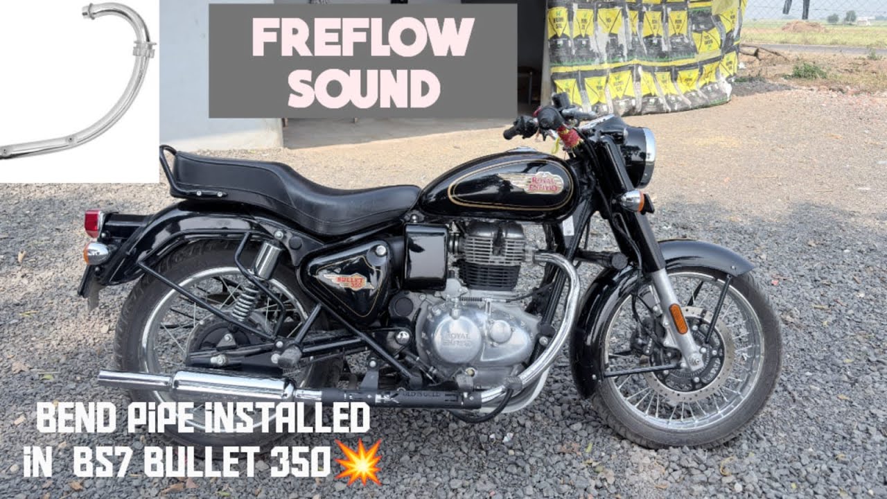 C bend 🔥+ short Punjab installed in my bullet bs7