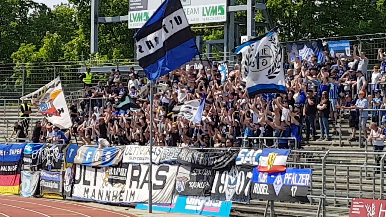 12.05.2018 SSV Ulm - Waldhof Mannheim 2:0, Stimmung, Support, Tifo, Fans