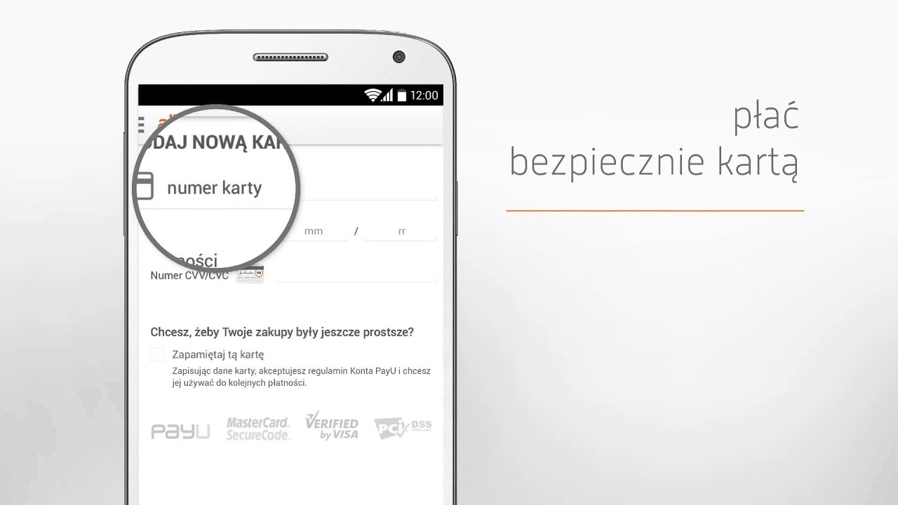 Mobilne Allegro na Android - Bezpieczna płatność