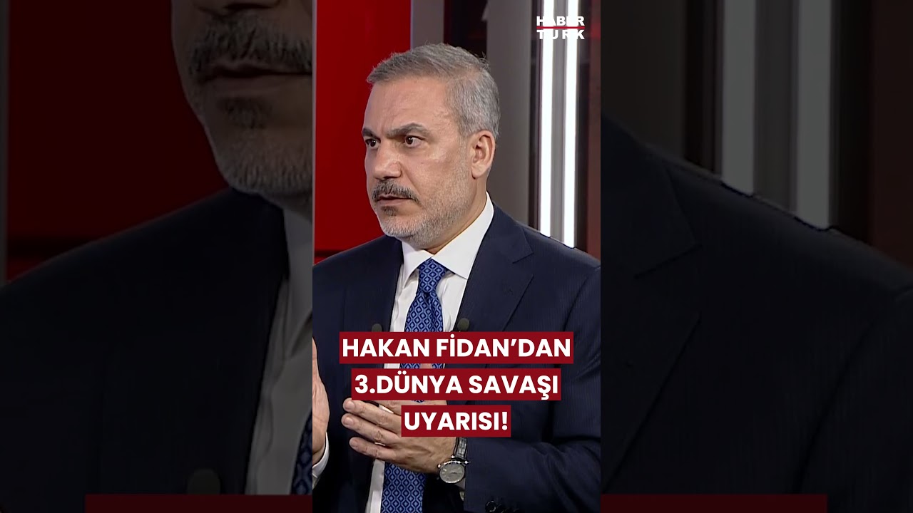 3. D&uuml;nya Savaşı artık ufukta mı? Dışişleri Bakanı Hakan Fidan anlattı #shorts #hakanfidan #haber