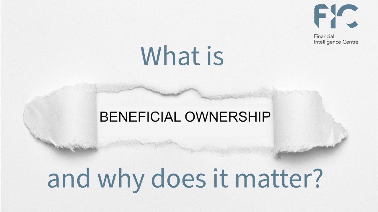 What is beneficial ownership and why does it matter?