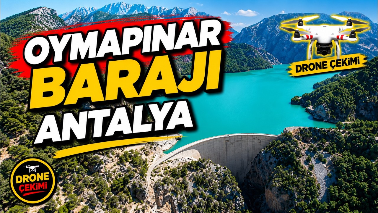 OYMAPINAR BARAJI MANAVGAT/ANTALYA DRONE ÇEKİMİ (DJİ MAVİC AİR)