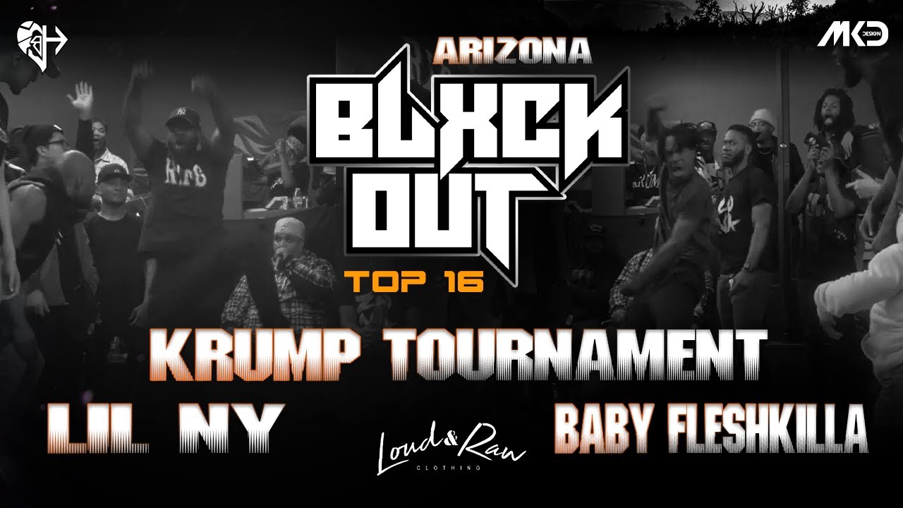 BlxckOut AZ TOP 16 Krump Tournament - Lil NY vs Baby FleshKilla