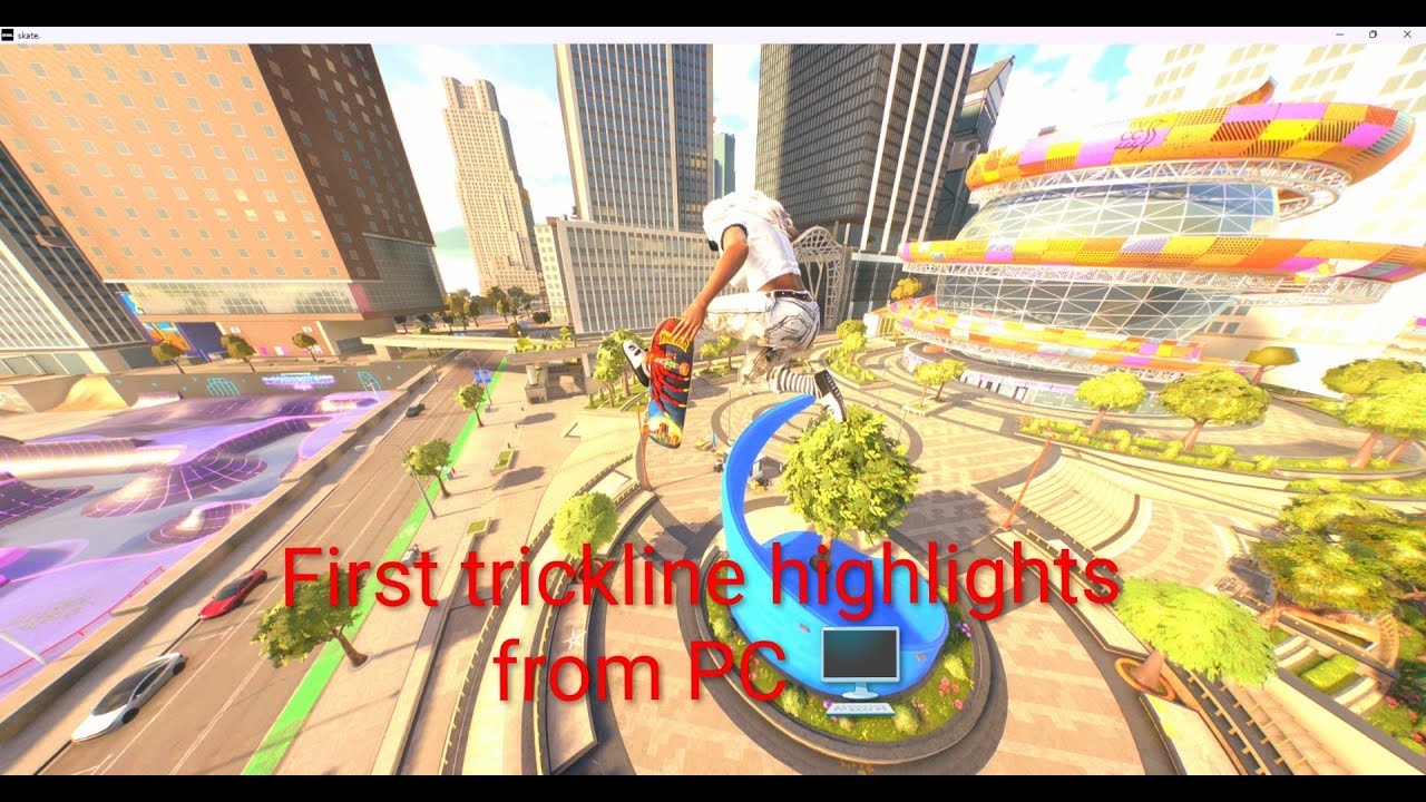 Skate 4 PC: Finding HIDDEN Tricklines in 1440p