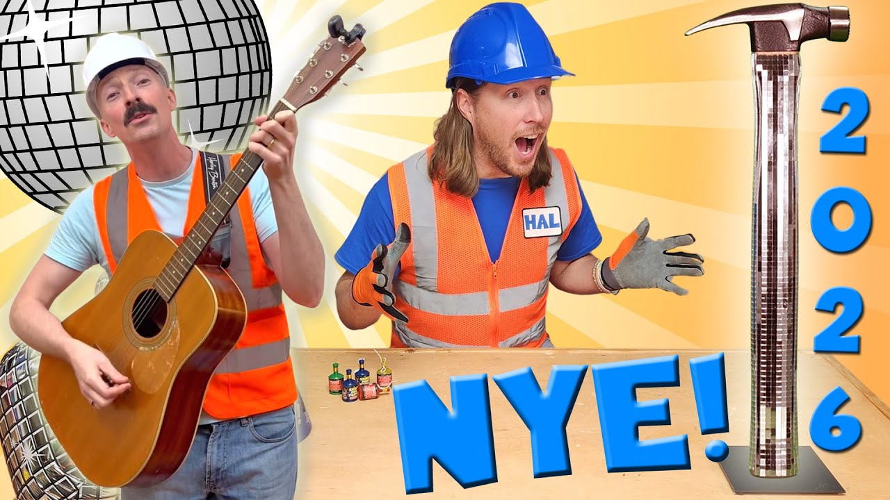 New Year's Eve 2026 with Handyman Hal | Early New Year's Eve for Kids Countdown with Cool Chris