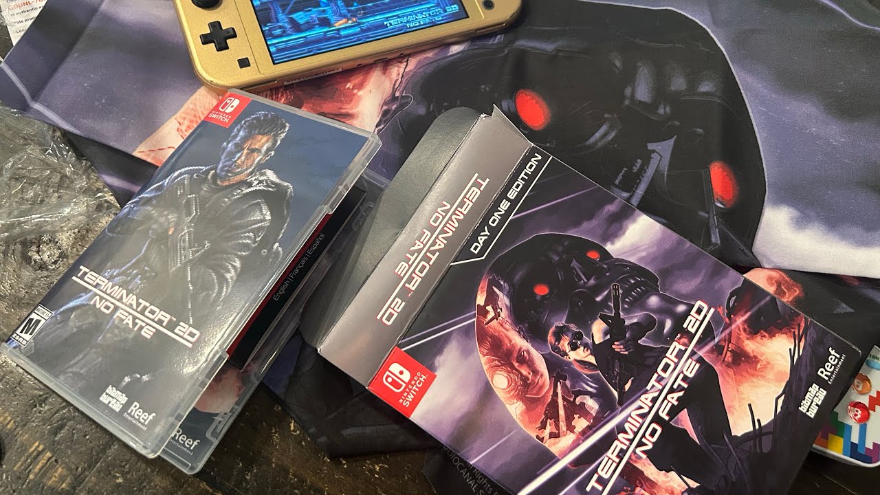 Terminator 2D NO FATE - Nintendo Switch Day One Edition #unboxing 