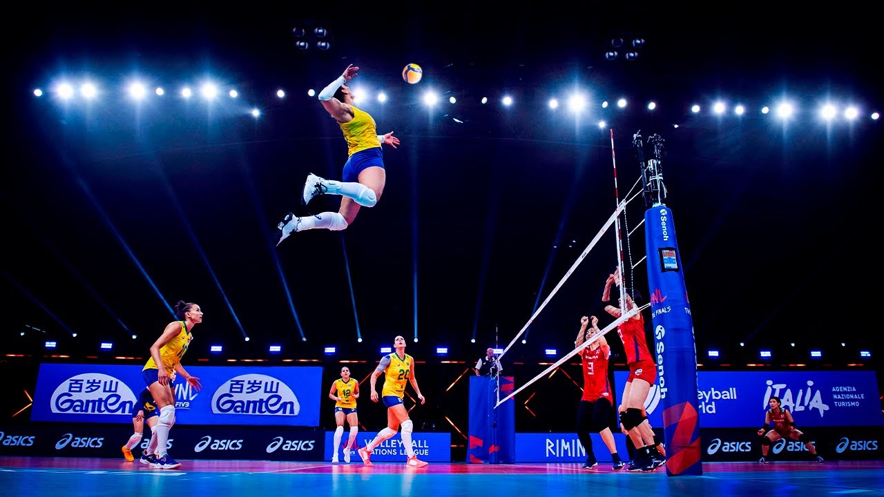 Monster of the Vertical Jump - Tandara Caixeta | VNL 2021 (HD)