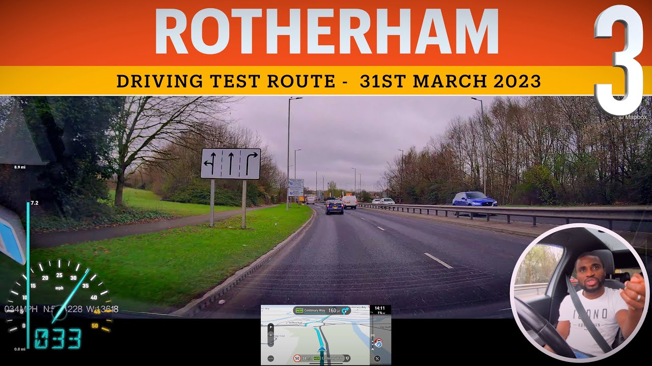 ROTHERHAM DRIVING TEST ROUTE EP 03 