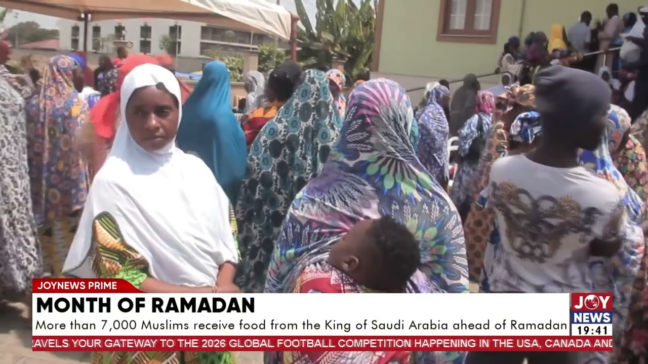 Month of Ramadan:More than 7,000 Muslims receive food from the King of Saudi Arabia ahead of Ramadan