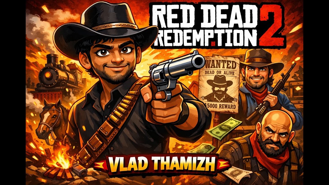 🤠 Red Dead Redemption 2 Tamil Live | Arthur Morgan’s Wild West Adventure 🔥