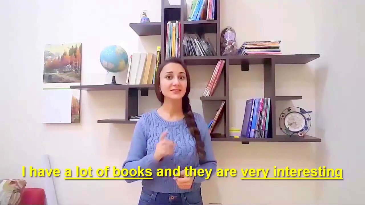 24-cü dərs. İsmin cəm halı. Many, much, a lot of, very sözləri ( Nouns. Many, much, a lot of, very)