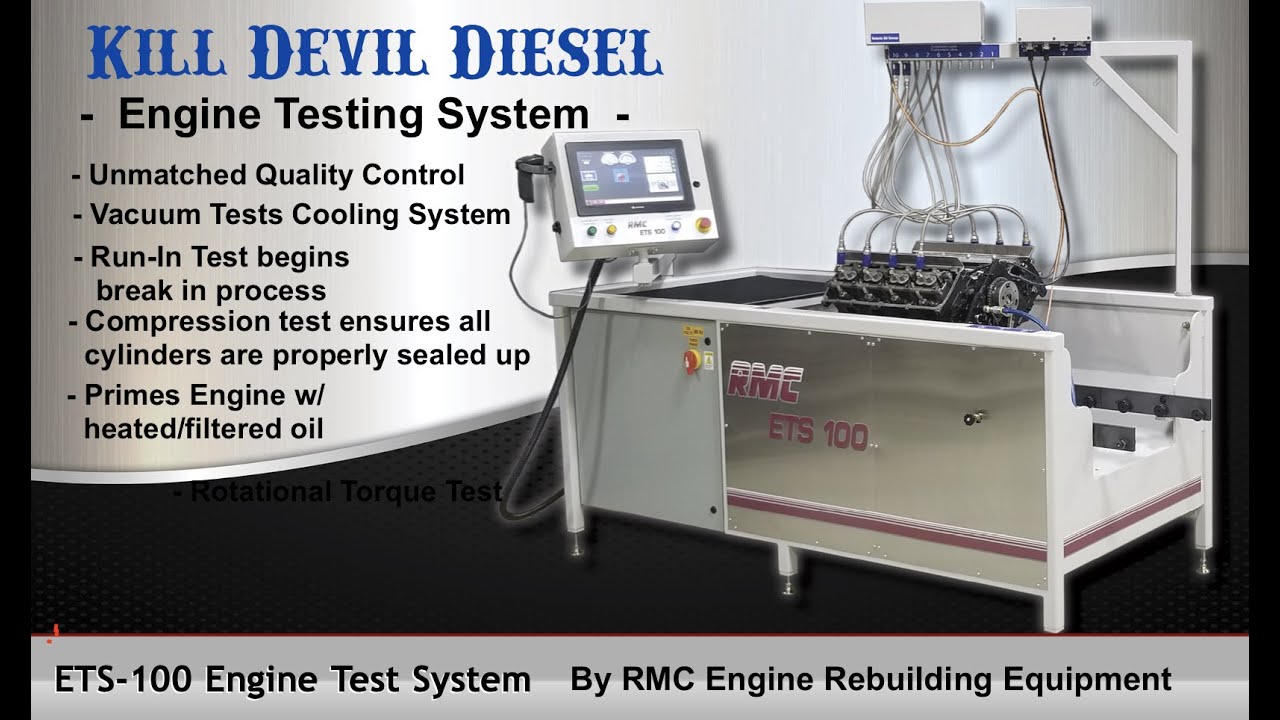 Kill Devil Diesel Engine Testing System