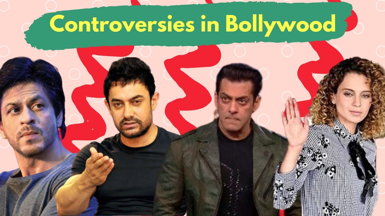 Biggest Controversies That Shook Bollywood | Salman Khan Shah Rukh Khan Aamir Khan Kangana Ranaut