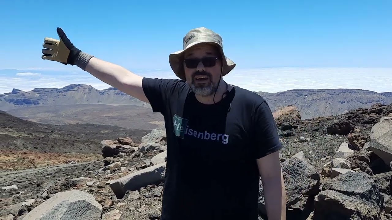 Summit of PICO VIEJO Volcano on Tenerife (ca. 3170 masl) 