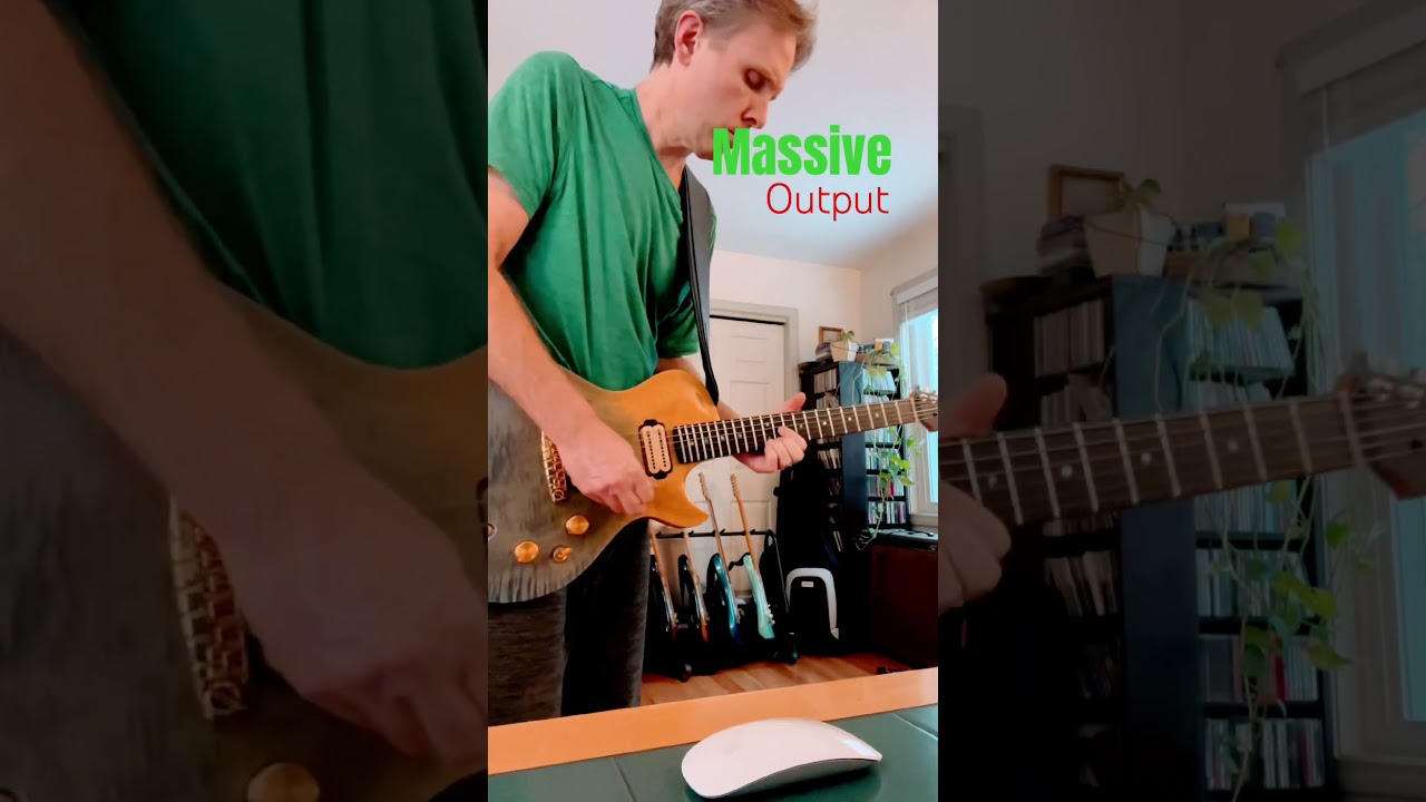 “Super High output humbuckers” 