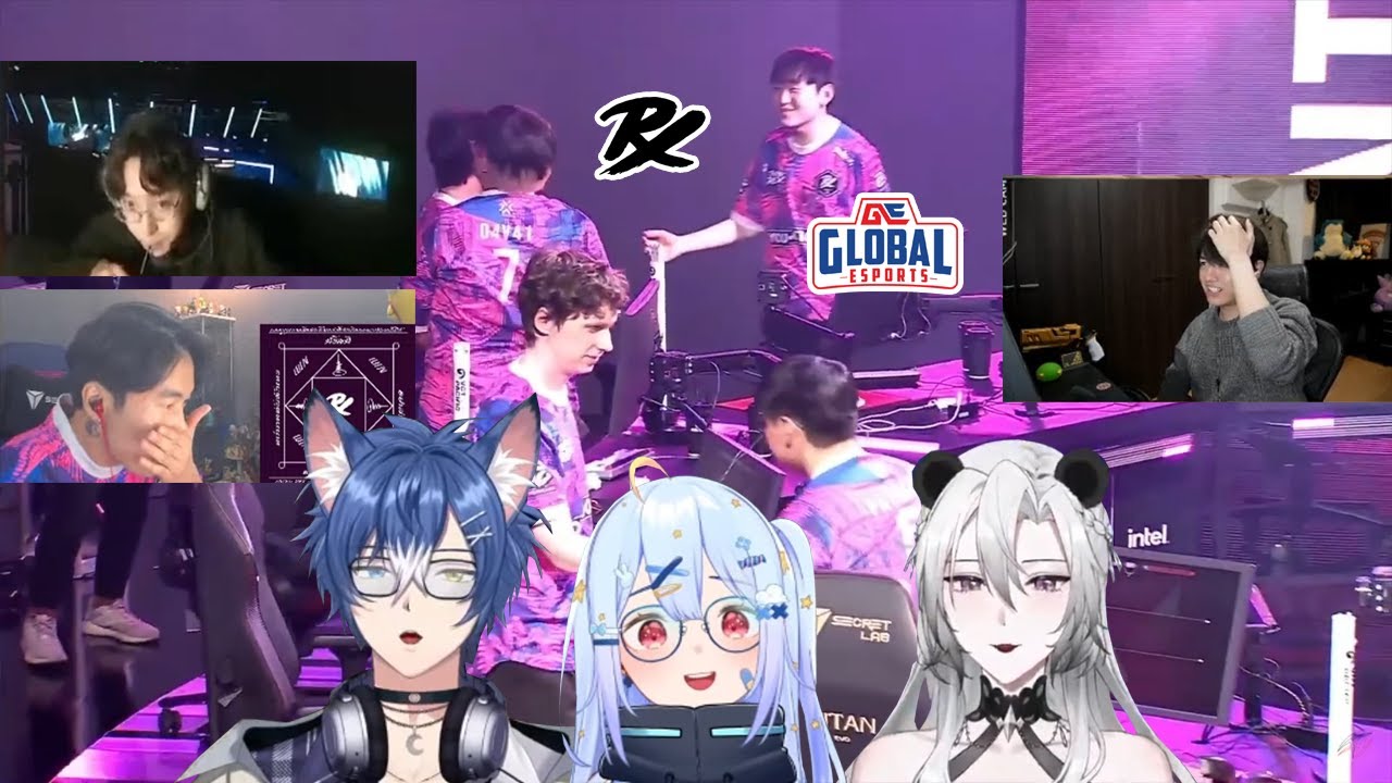 Reactions CGRS, Lazvell Tenz and VTuber When PRX made in to playoffs in VCT Pacific Stage - 1