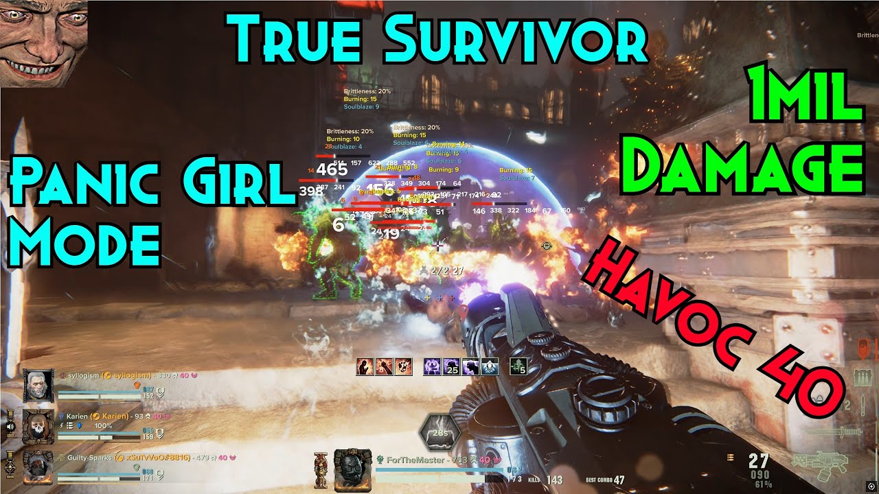 Helping 2 Friends With True Survivor | Darktide | Havoc 40 | Zealot