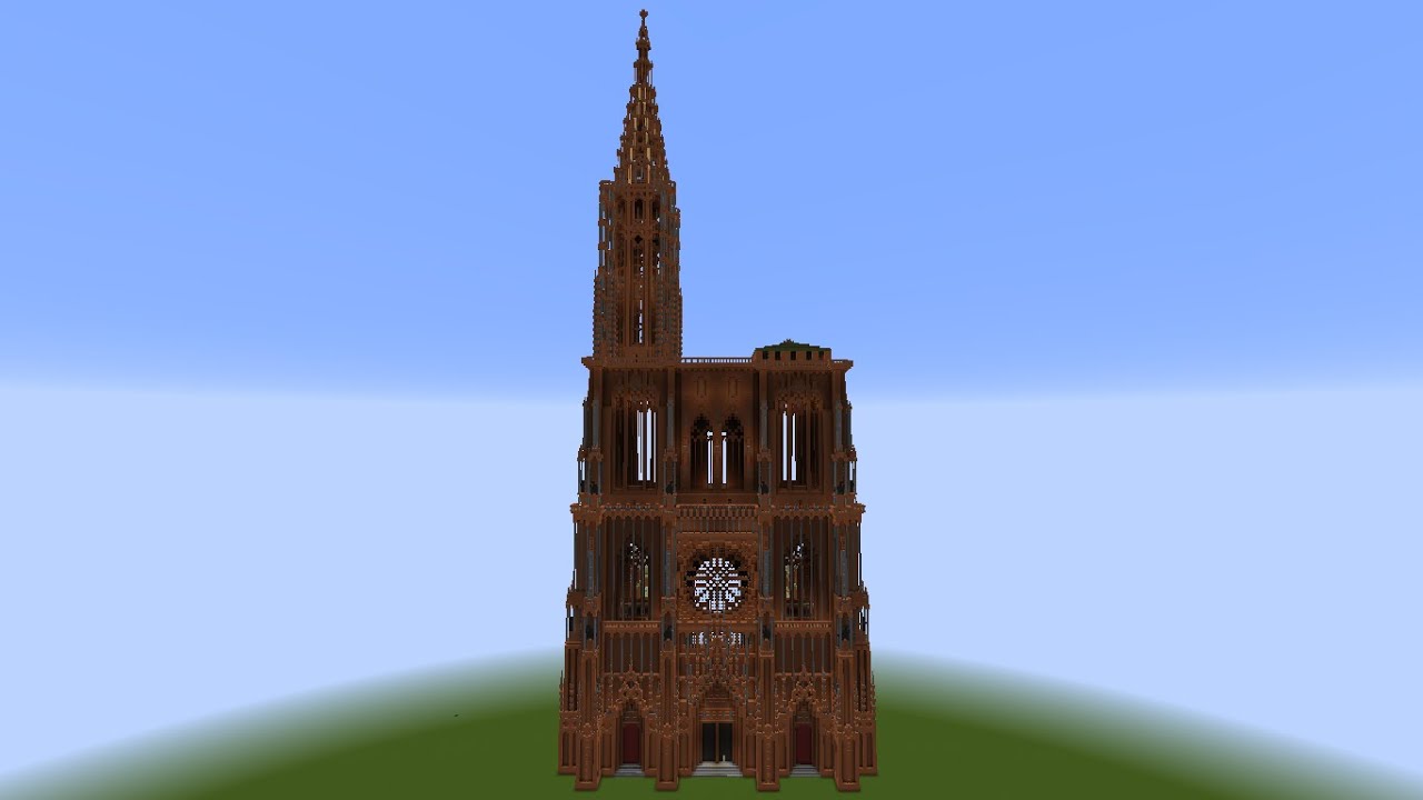 Strasbourg cathedral minecraft