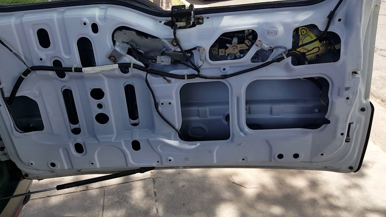 How to fix 02 honda crv rear door power lock