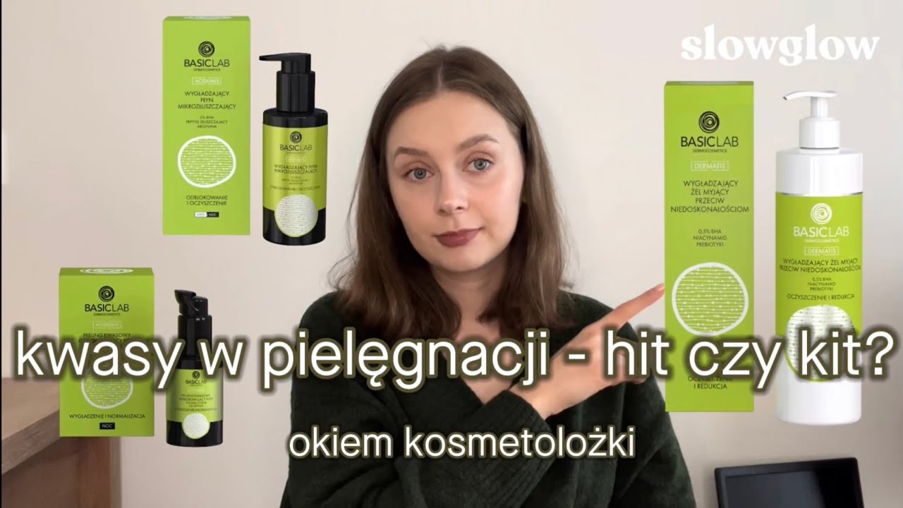 kwasy w pielęgnacji skóry - czy warto? | peelingi kwasowe do użytku domowego | slowglow.pl