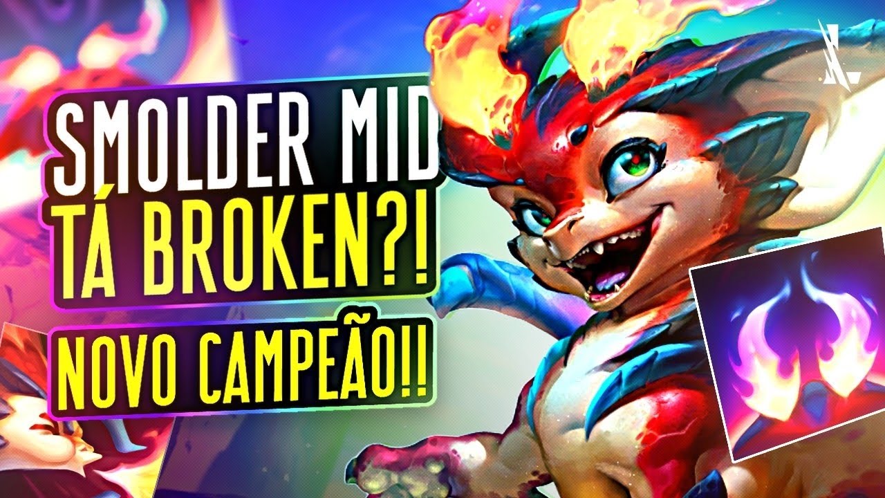 TESTANDO O SMOLDER MID NO WILD RIFT!! ELE PRECISA DE UM HOTFIX URGENTE!! | LoL Wild Rift