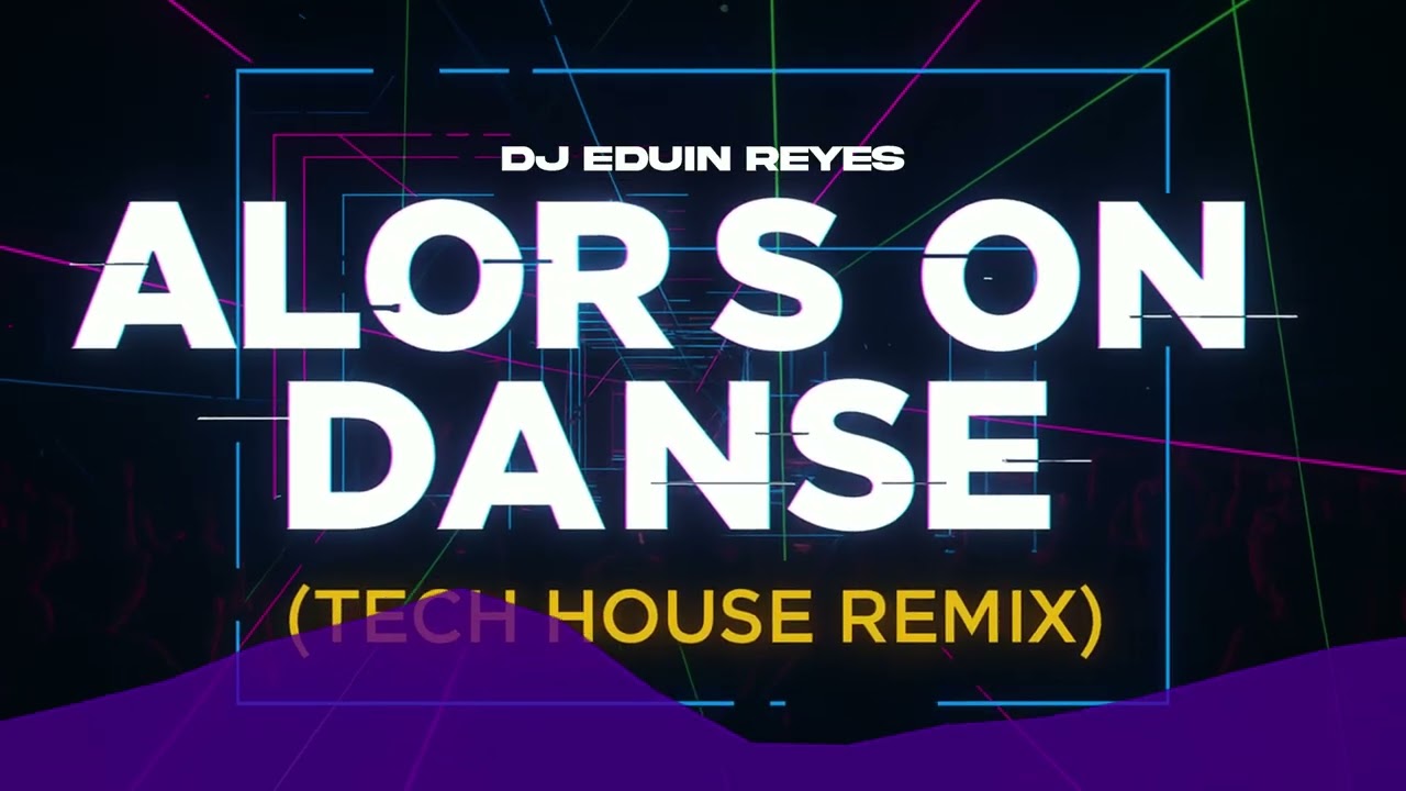 Stromae - Alors On Danse (TECH HOUSE REMIX )🔥 |   Dj Eduin Reyes
