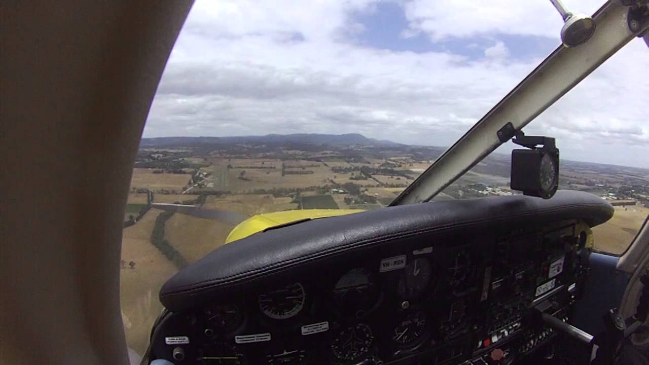 Glide and Flapless approaches - VH-PZN - Piper Warrior - Coldstream