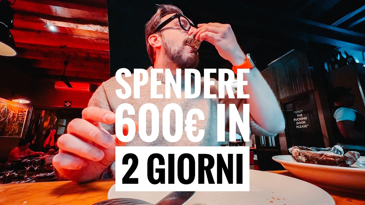 600€ DI CIBO IN 2 GIORNI A BARCELLONA