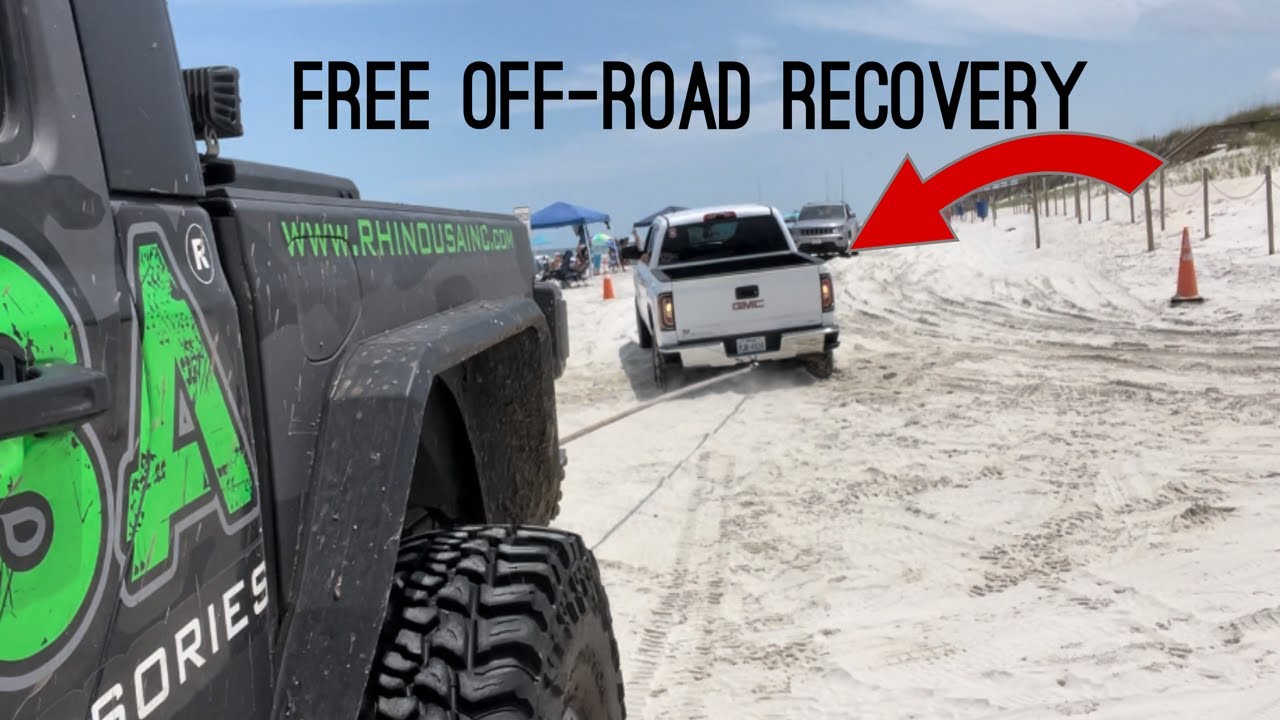 Stuck on the beach? We can help!