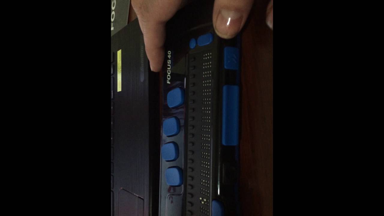 línea braille fukus 40 blue