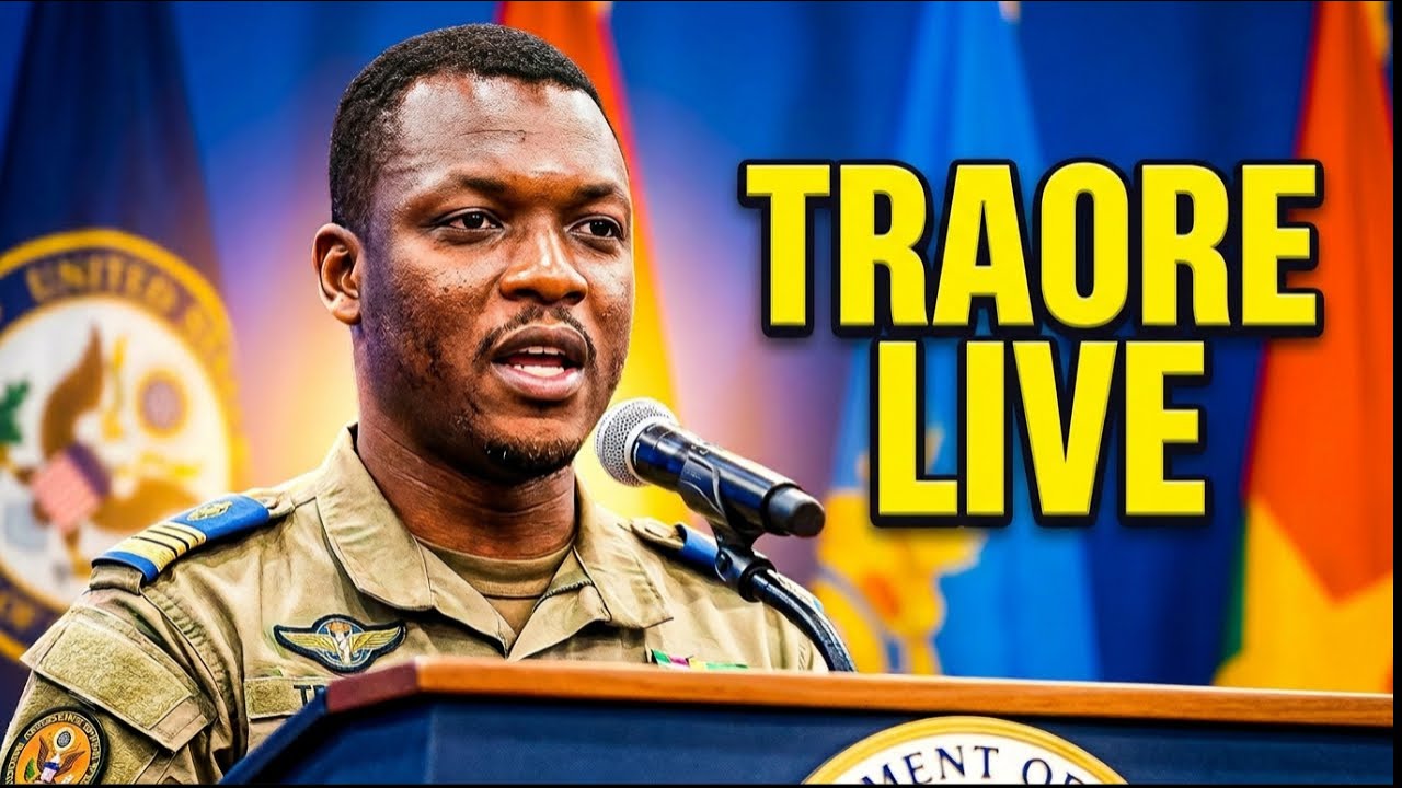 BREAKING LIVE: Ibrahim Traor&eacute; CHALLENGES THE WEST IN FIERY SPEECH (ENGLISH VERSION)