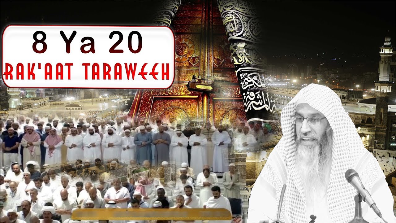 8 ya 20 Rak'aat Taraweeh,Ek Munsifaana Jaiza BY Shaikh  Maqsood ul Hasan Faizi